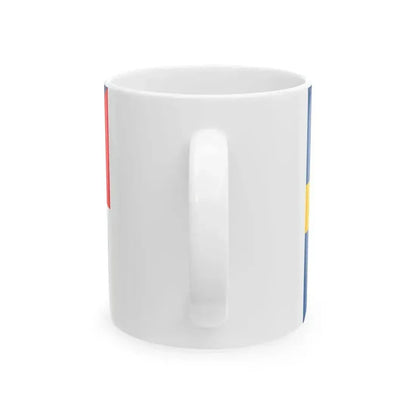 Flag of Indonesia and Sweden (Indonesia) White Coffee Mug - Go Mug Yourself