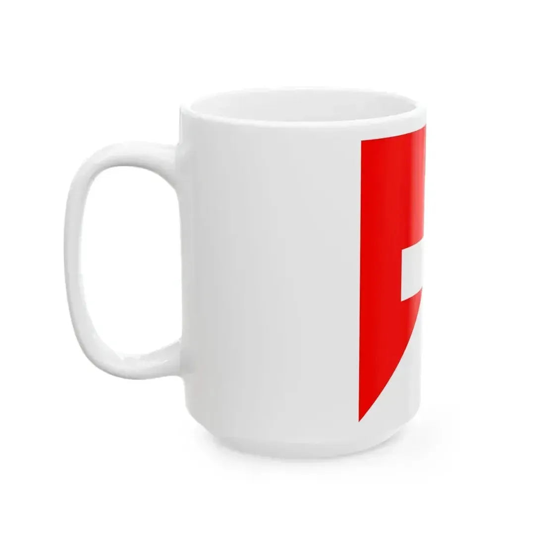 Flag of Indonesia and Switzerland (Indonesia) White Coffee Mug - Go Mug Yourself