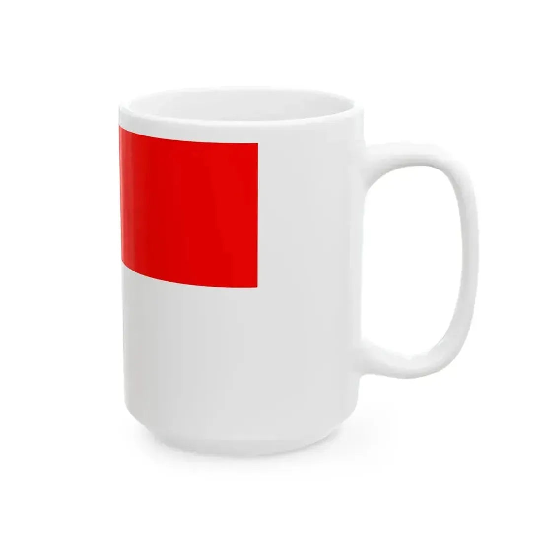 Flag of Indonesia (Indonesia) White Coffee Mug - Go Mug Yourself