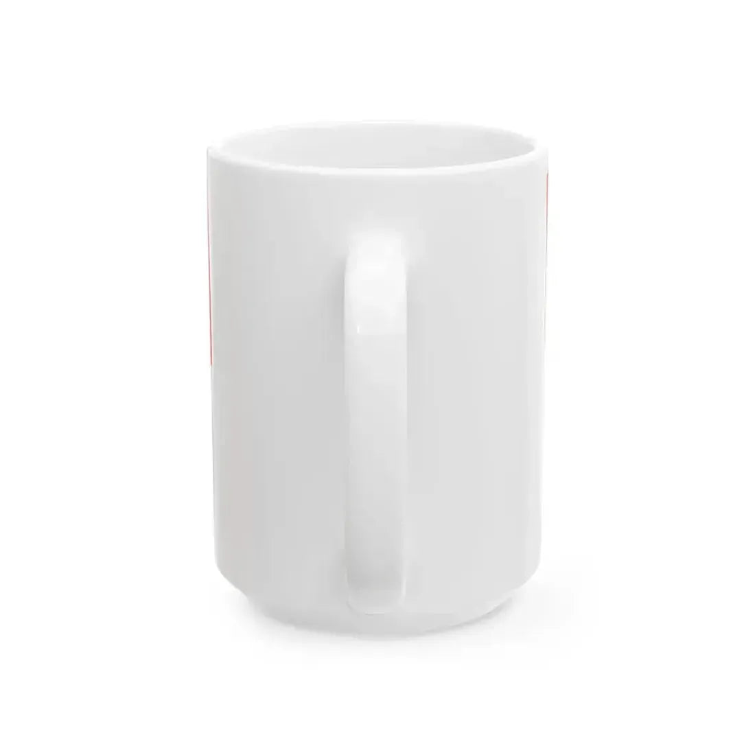 Flag of Indonesia with waves (Indonesia) White Coffee Mug - Go Mug Yourself