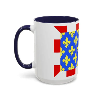 Flag of Indre et Loire France - Accent Coffee Mug - Go Mug Yourself