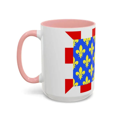 Flag of Indre et Loire France - Accent Coffee Mug - Go Mug Yourself