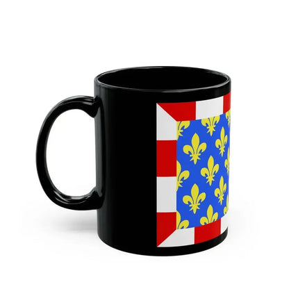 Flag of Indre et Loire France - Black Coffee Mug - Go Mug Yourself