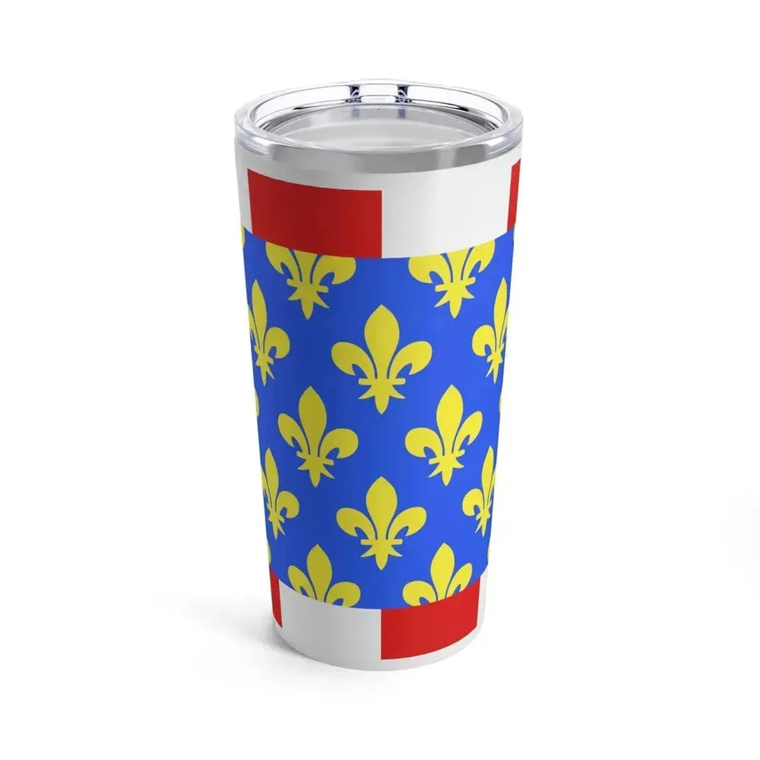 Flag of Indre et Loire France - Tumbler 20oz 20oz - Go Mug Yourself