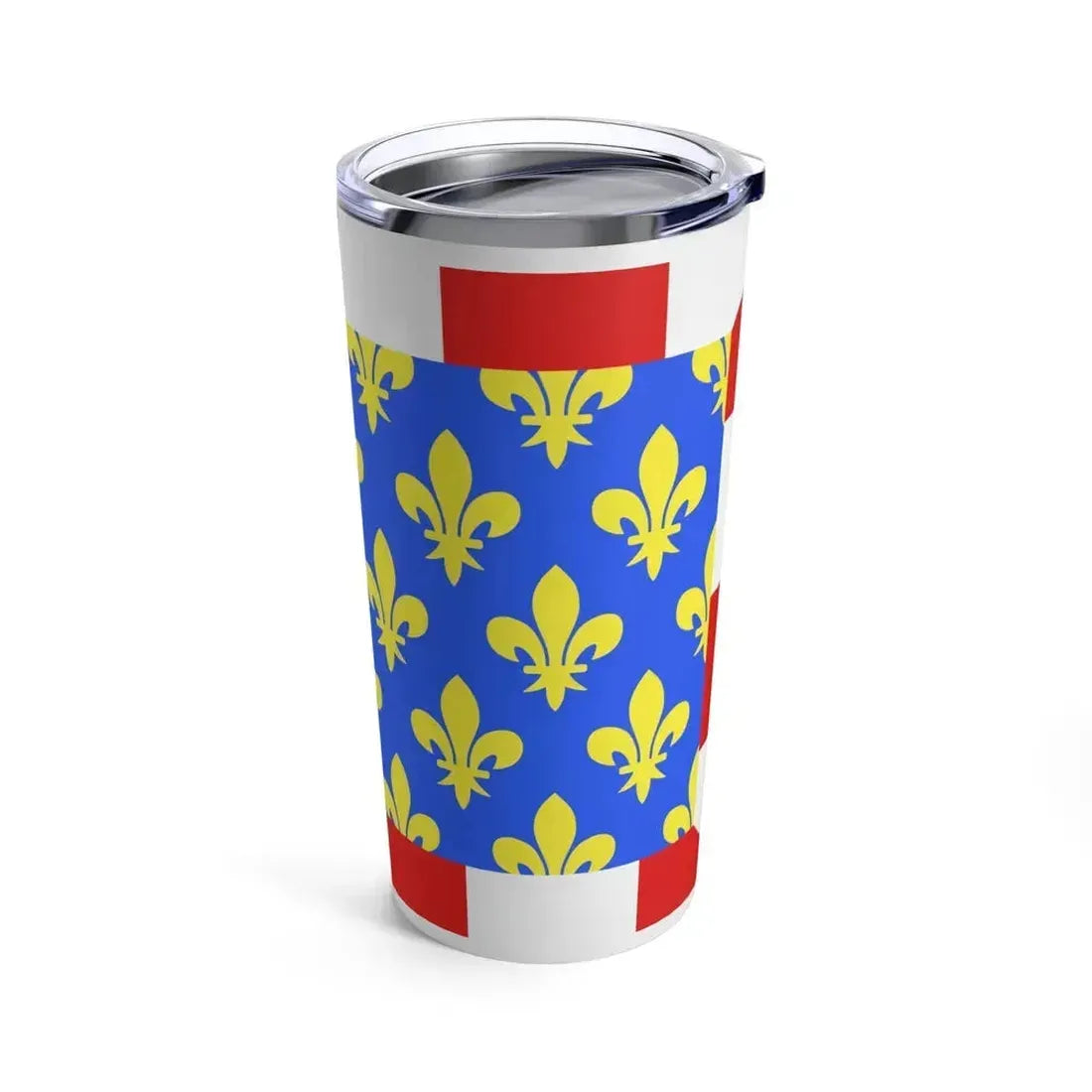 Flag of Indre et Loire France - Tumbler 20oz - Go Mug Yourself