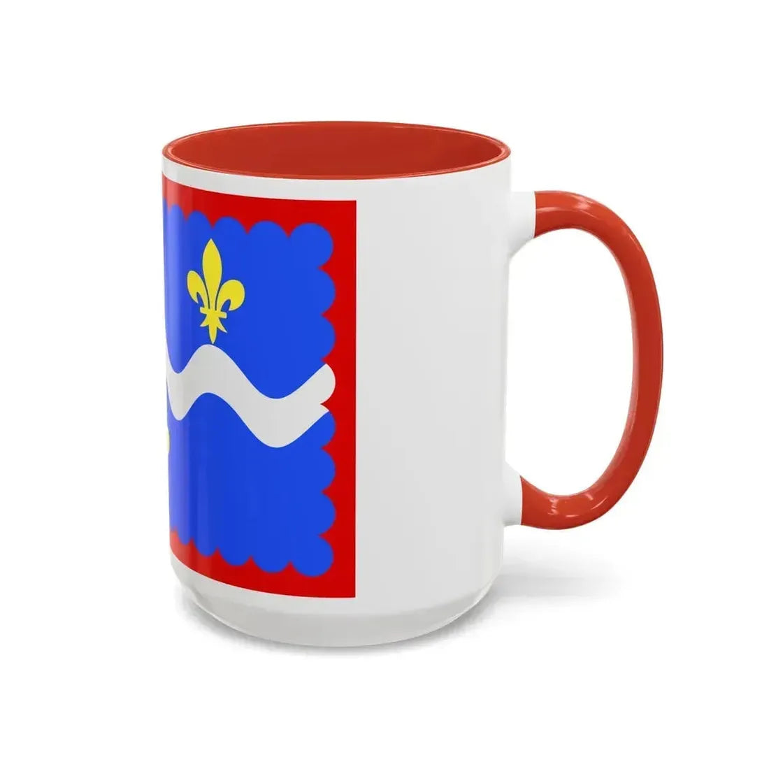 Flag of Indre France - Accent Coffee Mug - Go Mug Yourself