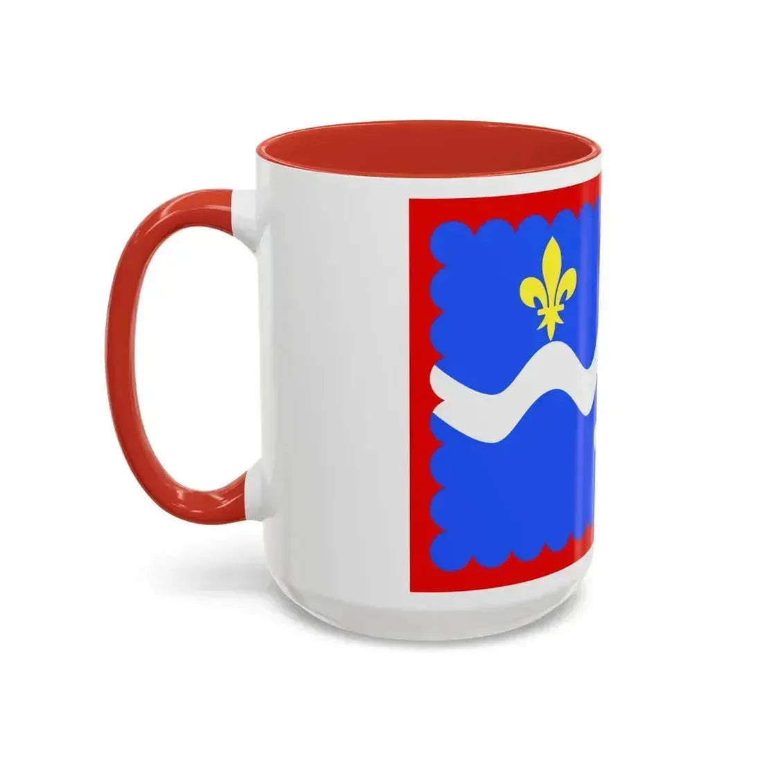 Flag of Indre France - Accent Coffee Mug - Go Mug Yourself