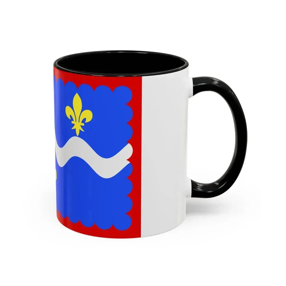 Flag of Indre France - Accent Coffee Mug - Go Mug Yourself