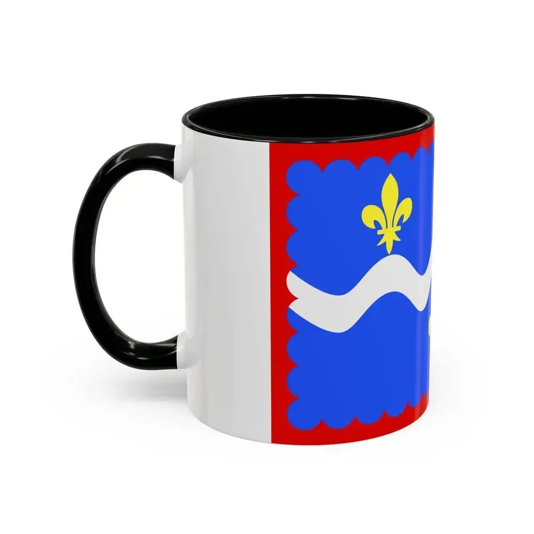 Flag of Indre France - Accent Coffee Mug - Go Mug Yourself