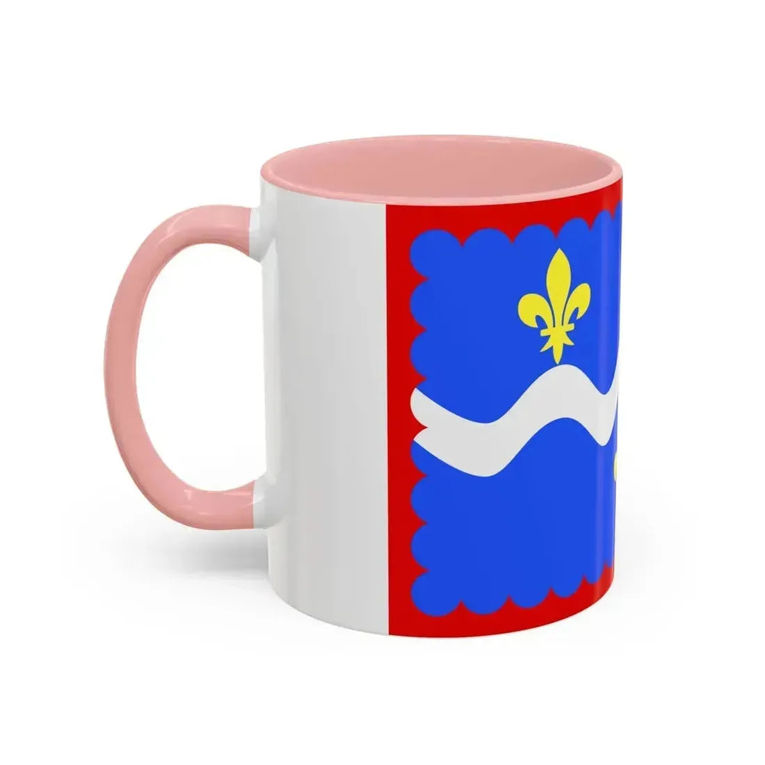 Flag of Indre France - Accent Coffee Mug - Go Mug Yourself