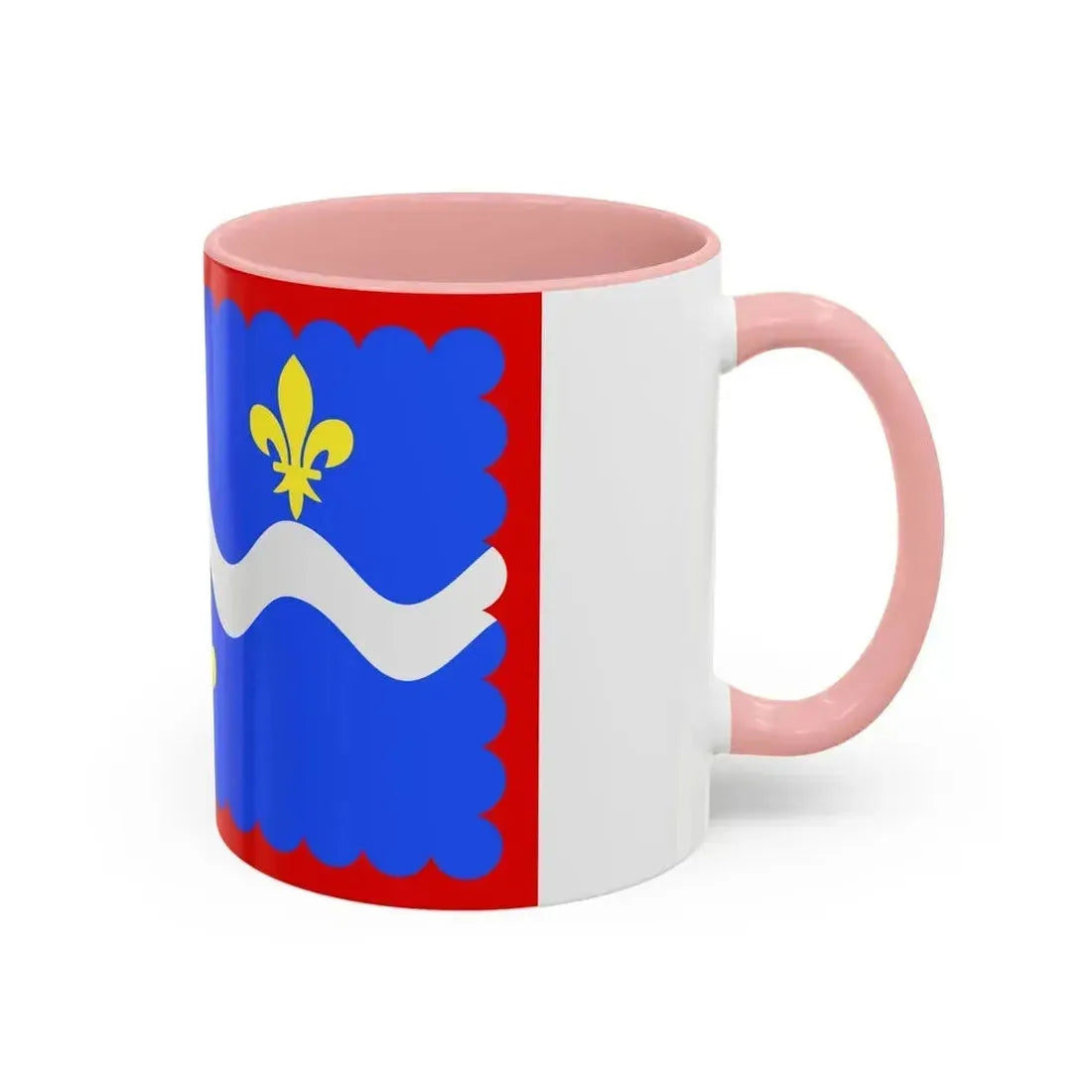 Flag of Indre France - Accent Coffee Mug - Go Mug Yourself