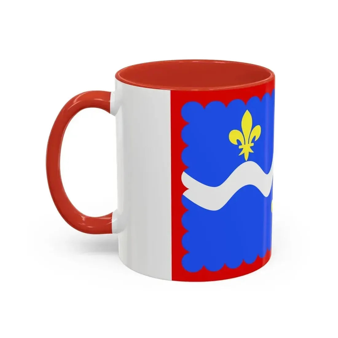 Flag of Indre France - Accent Coffee Mug - Go Mug Yourself
