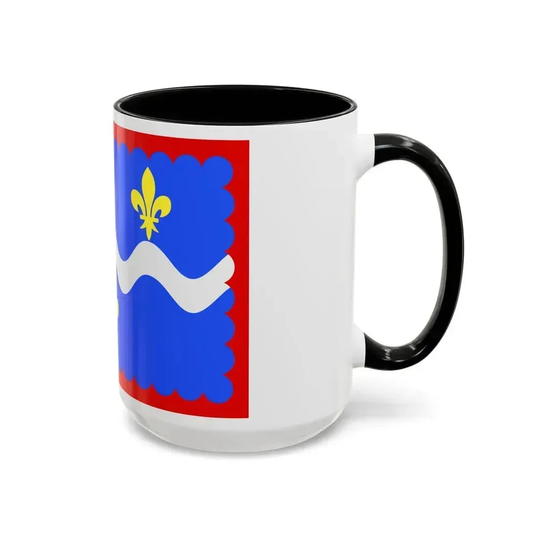 Flag of Indre France - Accent Coffee Mug - Go Mug Yourself