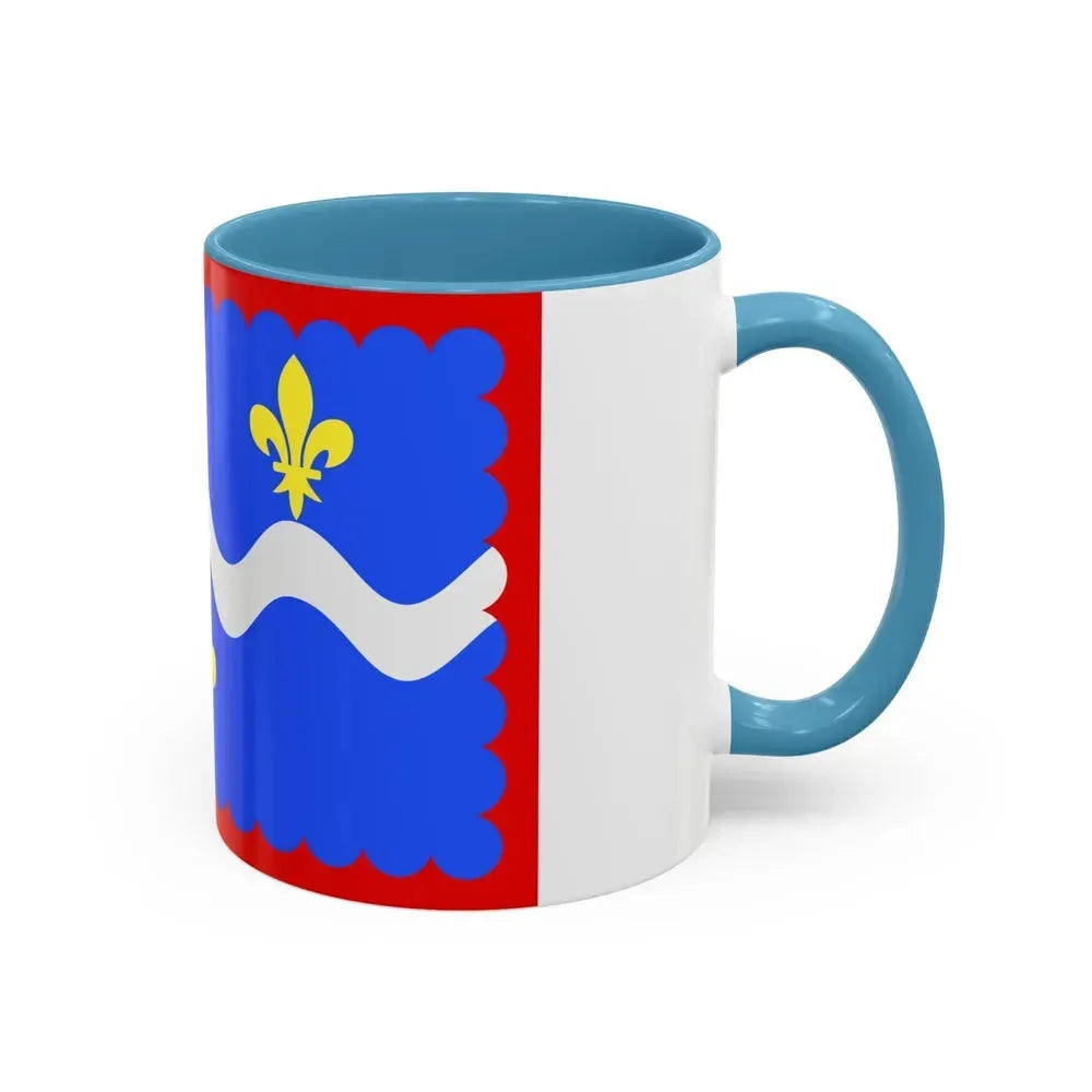 Flag of Indre France - Accent Coffee Mug - Go Mug Yourself