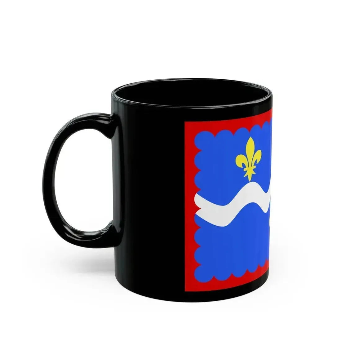Flag of Indre France - Black Coffee Mug - Go Mug Yourself