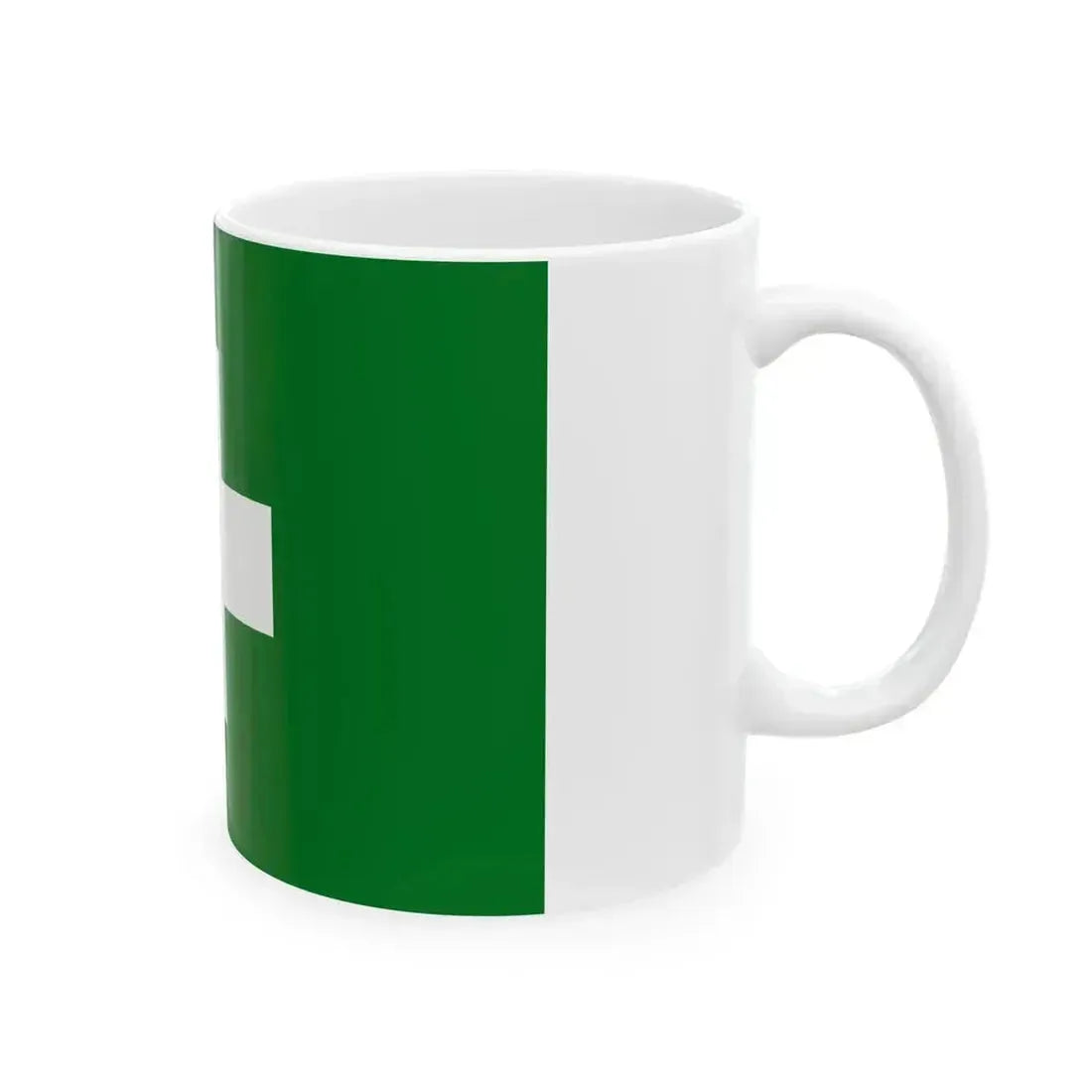 Flag of industrial health (Japan) White Coffee Mug - Go Mug Yourself
