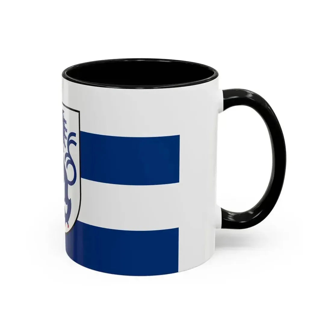 Flag of Ingolstadt Germany - Accent Coffee Mug - Go Mug Yourself