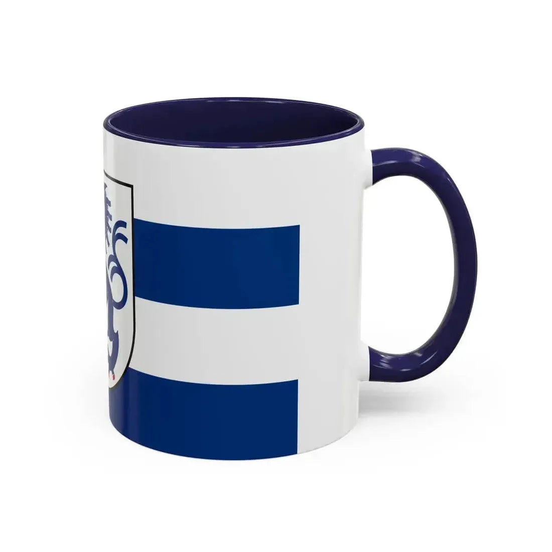 Flag of Ingolstadt Germany - Accent Coffee Mug - Go Mug Yourself