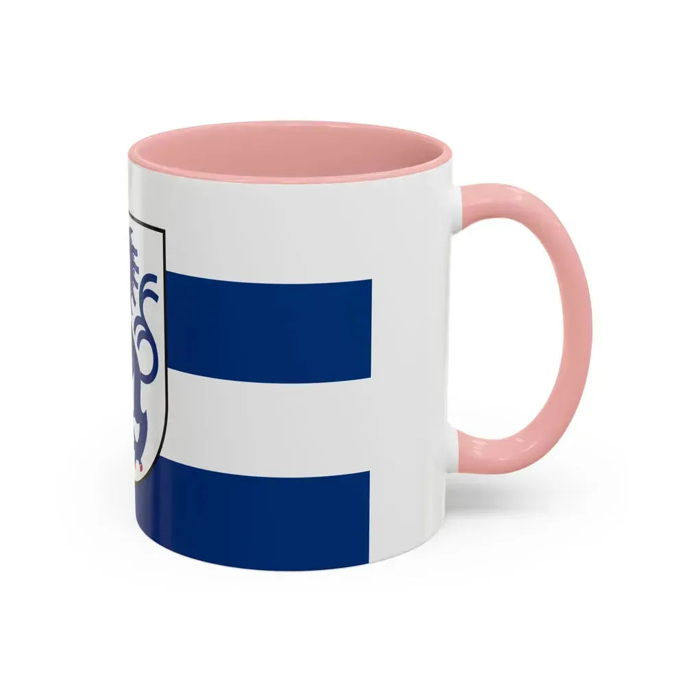 Flag of Ingolstadt Germany - Accent Coffee Mug - Go Mug Yourself