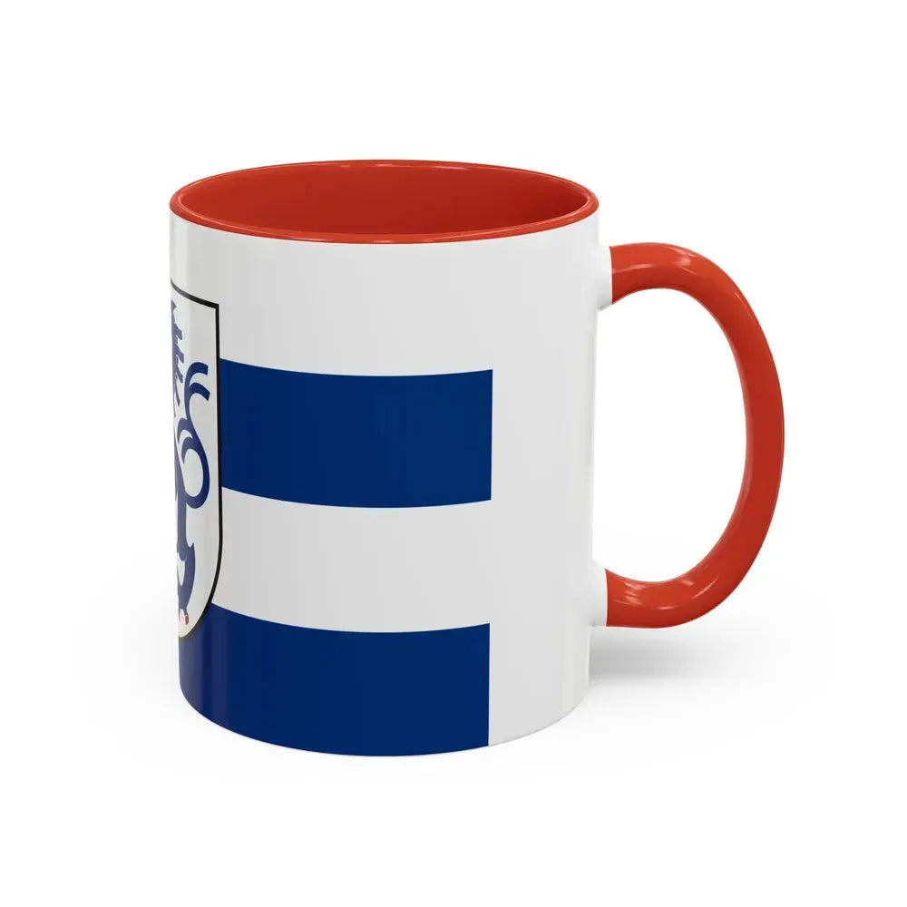 Flag of Ingolstadt Germany - Accent Coffee Mug - Go Mug Yourself