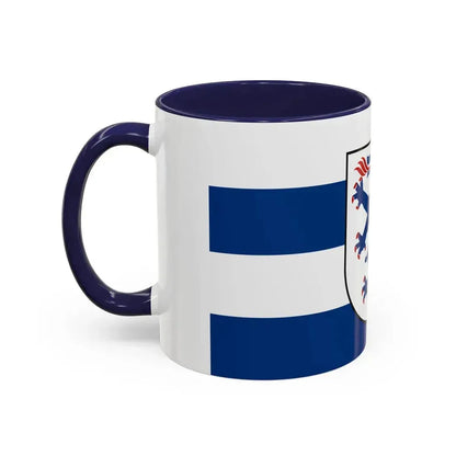 Flag of Ingolstadt Germany - Accent Coffee Mug - Go Mug Yourself