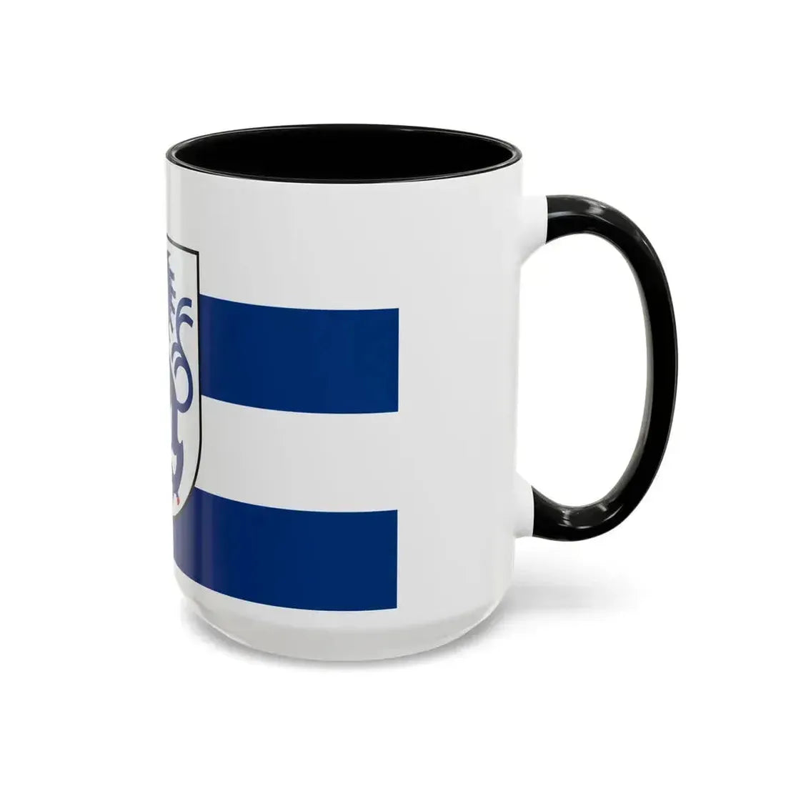 Flag of Ingolstadt Germany - Accent Coffee Mug - Go Mug Yourself