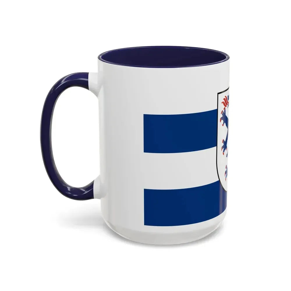 Flag of Ingolstadt Germany - Accent Coffee Mug - Go Mug Yourself
