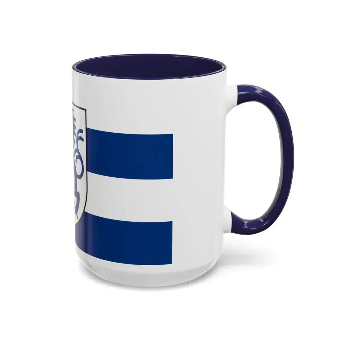 Flag of Ingolstadt Germany - Accent Coffee Mug - Go Mug Yourself