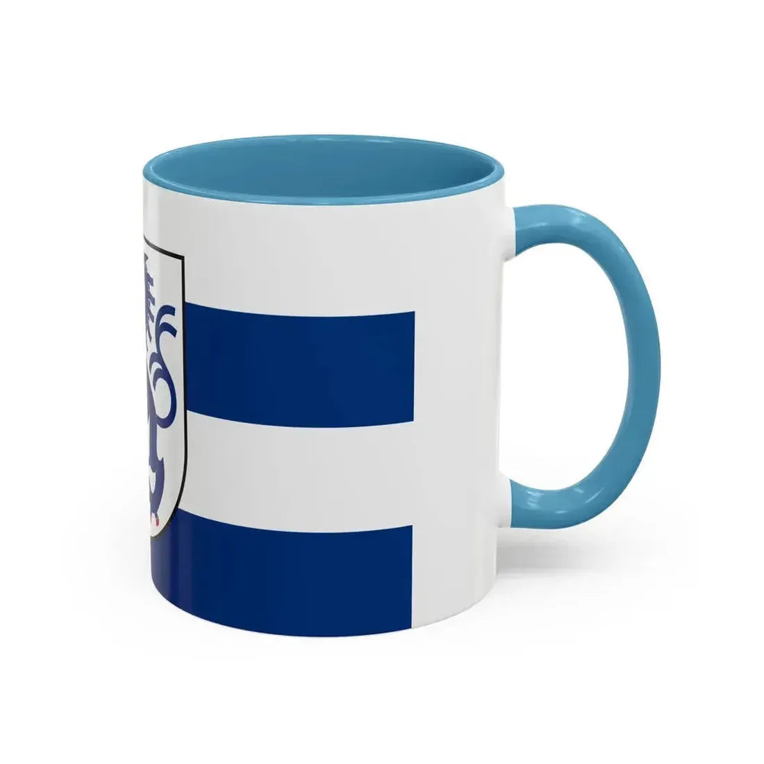 Flag of Ingolstadt Germany - Accent Coffee Mug - Go Mug Yourself