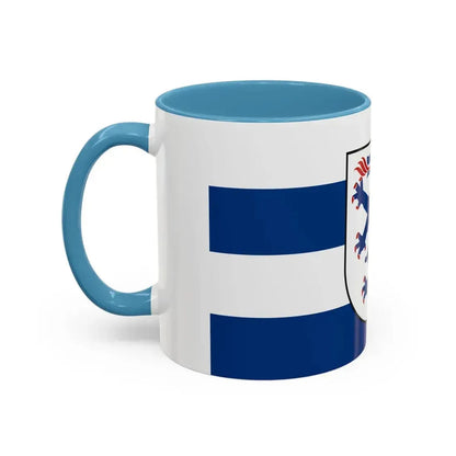 Flag of Ingolstadt Germany - Accent Coffee Mug - Go Mug Yourself