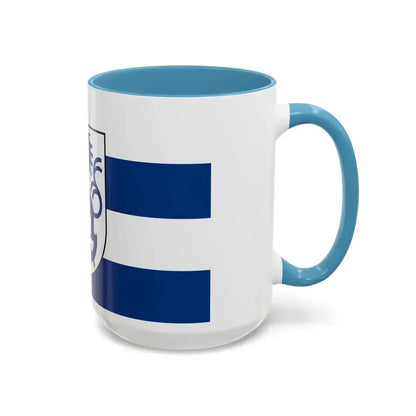 Flag of Ingolstadt Germany - Accent Coffee Mug - Go Mug Yourself