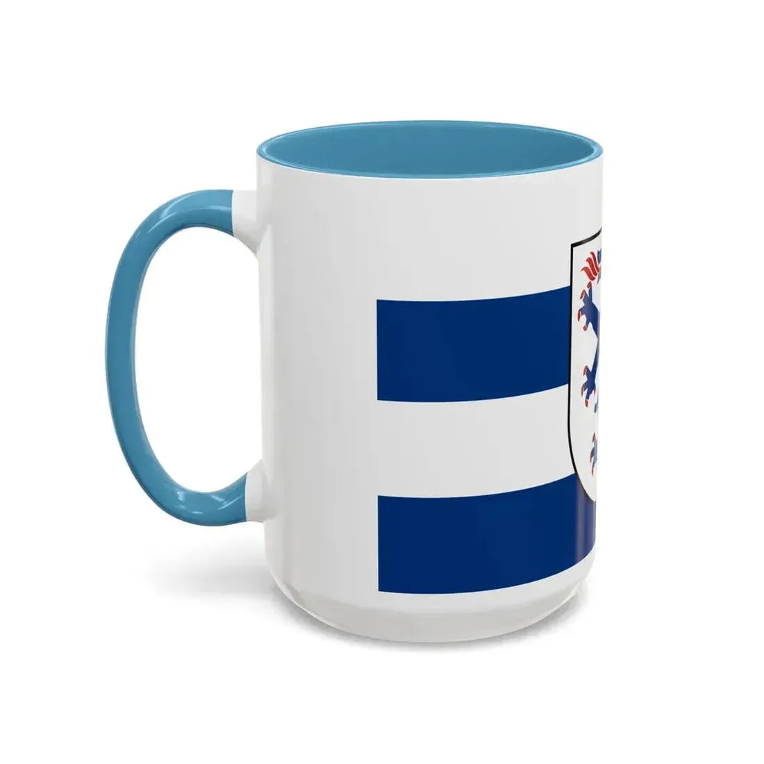 Flag of Ingolstadt Germany - Accent Coffee Mug - Go Mug Yourself