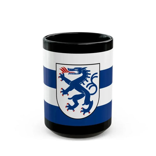 Flag of Ingolstadt Germany - Black Coffee Mug 15oz - Go Mug Yourself