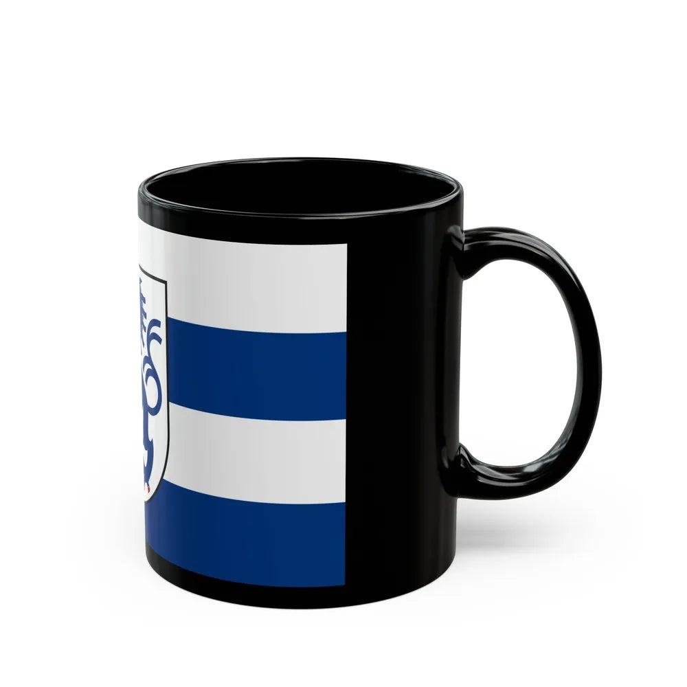 Flag of Ingolstadt Germany - Black Coffee Mug-Go Mug Yourself