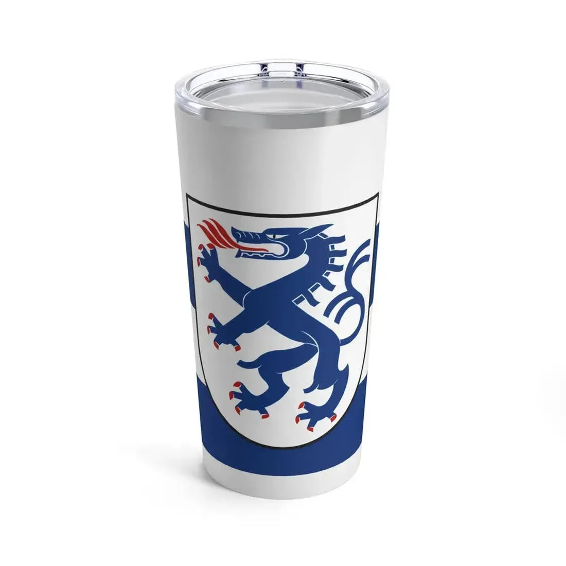 Flag of Ingolstadt Germany - Tumbler 20oz 20oz - Go Mug Yourself