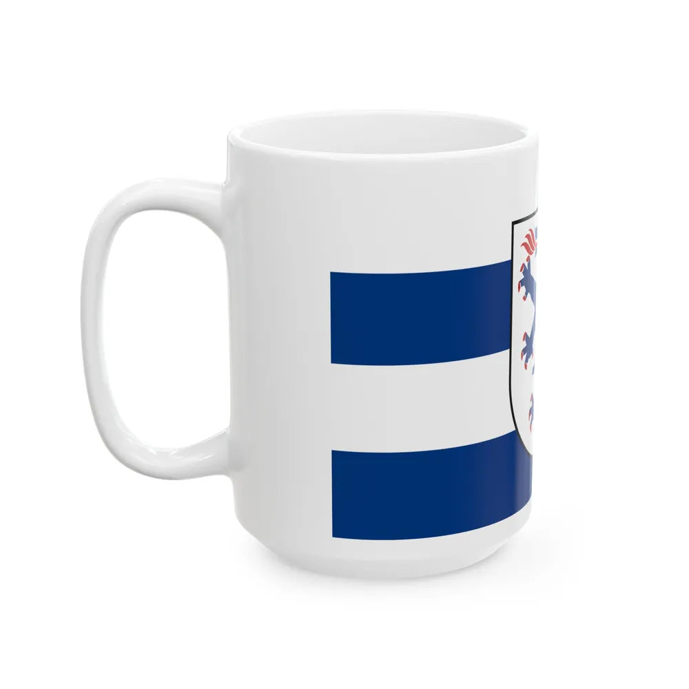 Flag of Ingolstadt Germany - White Coffee Mug-Go Mug Yourself