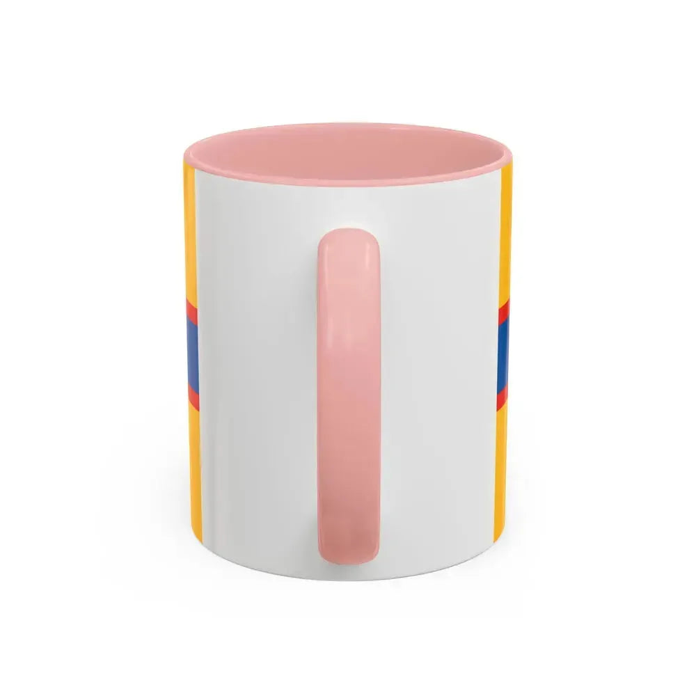 Flag of Ingrian Finns Estonia - Accent Coffee Mug - Go Mug Yourself
