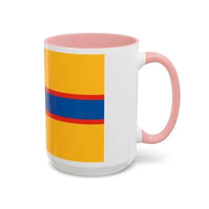 Flag of Ingrian Finns Estonia - Accent Coffee Mug - Go Mug Yourself
