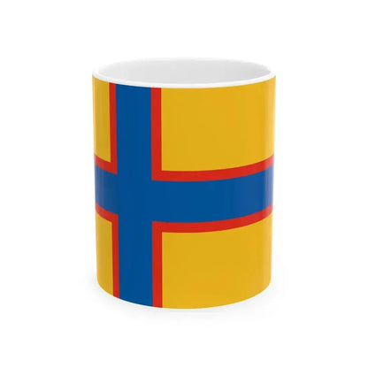 Flag of Ingrian Finns Estonia - White Coffee Mug 11oz - Go Mug Yourself