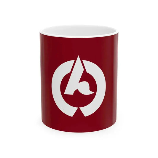Flag of Innai Oita (Japan) White Coffee Mug 11oz - Go Mug Yourself