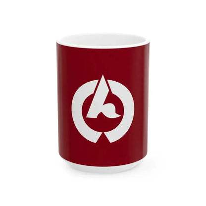 Flag of Innai Oita (Japan) White Coffee Mug 15oz - Go Mug Yourself