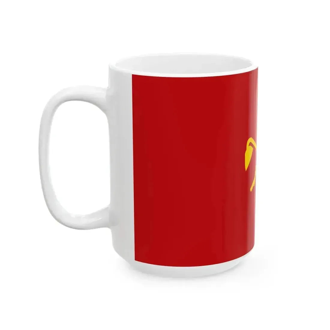Flag of Inner-Mongolian Autonomous Government 1945 (Mongolia) White Coffee Mug - Go Mug Yourself