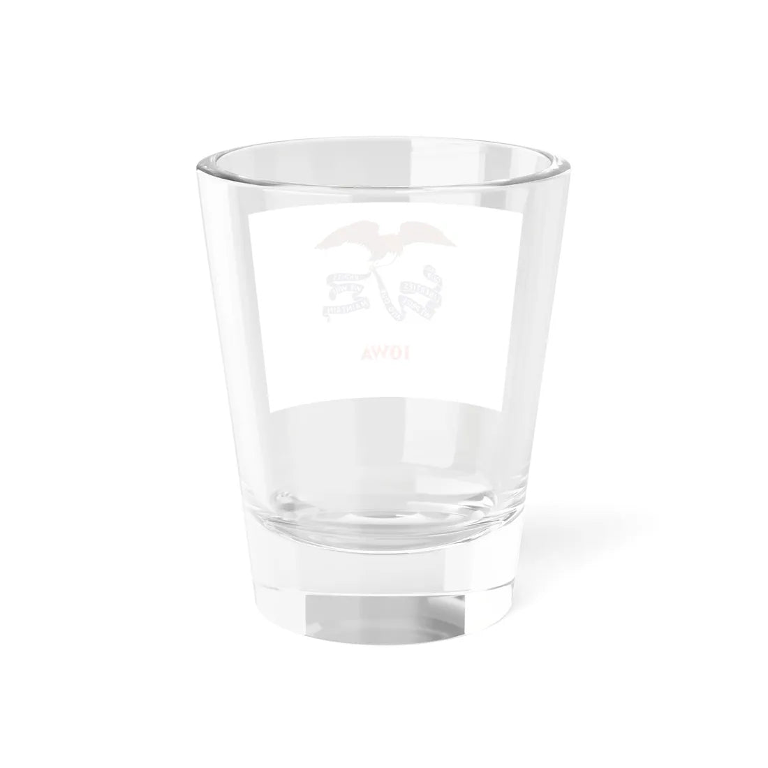 Flag of Iowa 1917-1921 (United States) Shot Glass 1.5oz - Go Mug Yourself