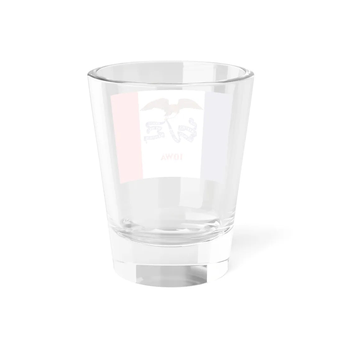 Flag of Iowa 1921-2018 (United States) Shot Glass 1.5oz - Go Mug Yourself