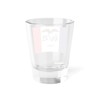 Flag of Iowa 1921-2018 (United States) Shot Glass 1.5oz - Go Mug Yourself