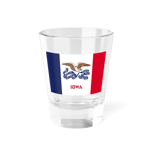 Flag of Iowa (United States) Shot Glass 1.5oz 1.5oz - Go Mug Yourself