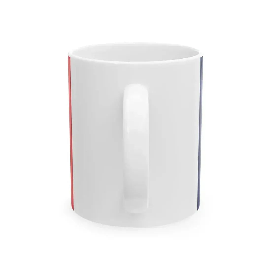 Flag of Iowa variant (United States) White Coffee Mug - Go Mug Yourself