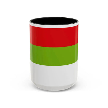 Flag of Ipiales Colombia - Accent Coffee Mug 15oz Black - Go Mug Yourself