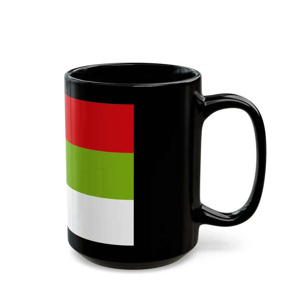 Flag of Ipiales Colombia - Black Coffee Mug-Go Mug Yourself