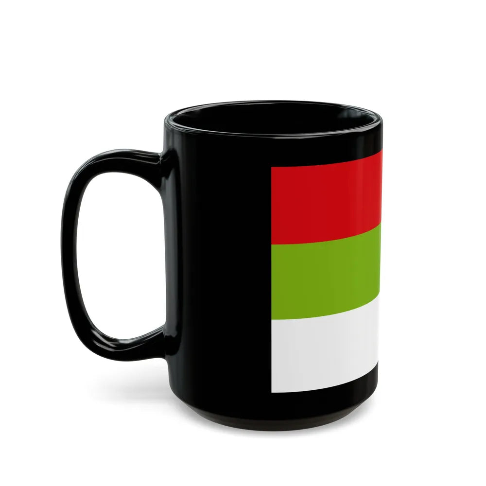 Flag of Ipiales Colombia - Black Coffee Mug-Go Mug Yourself